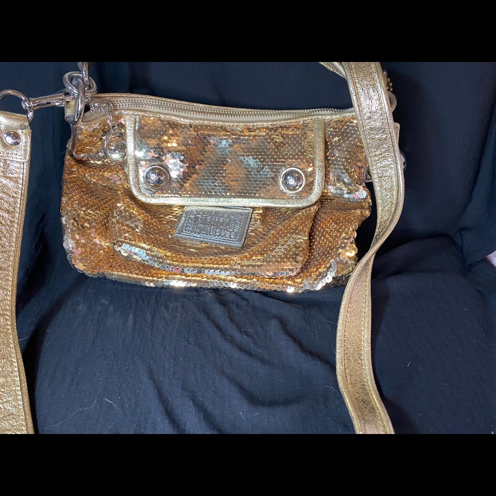 Coach Poppy Sequin Bag